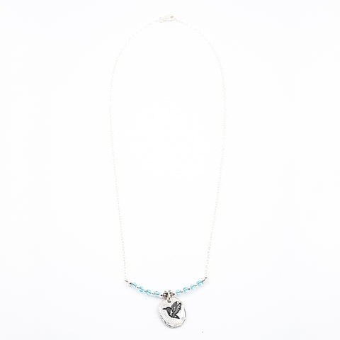 Crystal Hummingbird Necklace