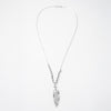 Quartz Feather Necklace