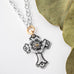 Beauty of the Cross Flower Necklace