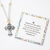 Beauty of the Cross Flower Necklace