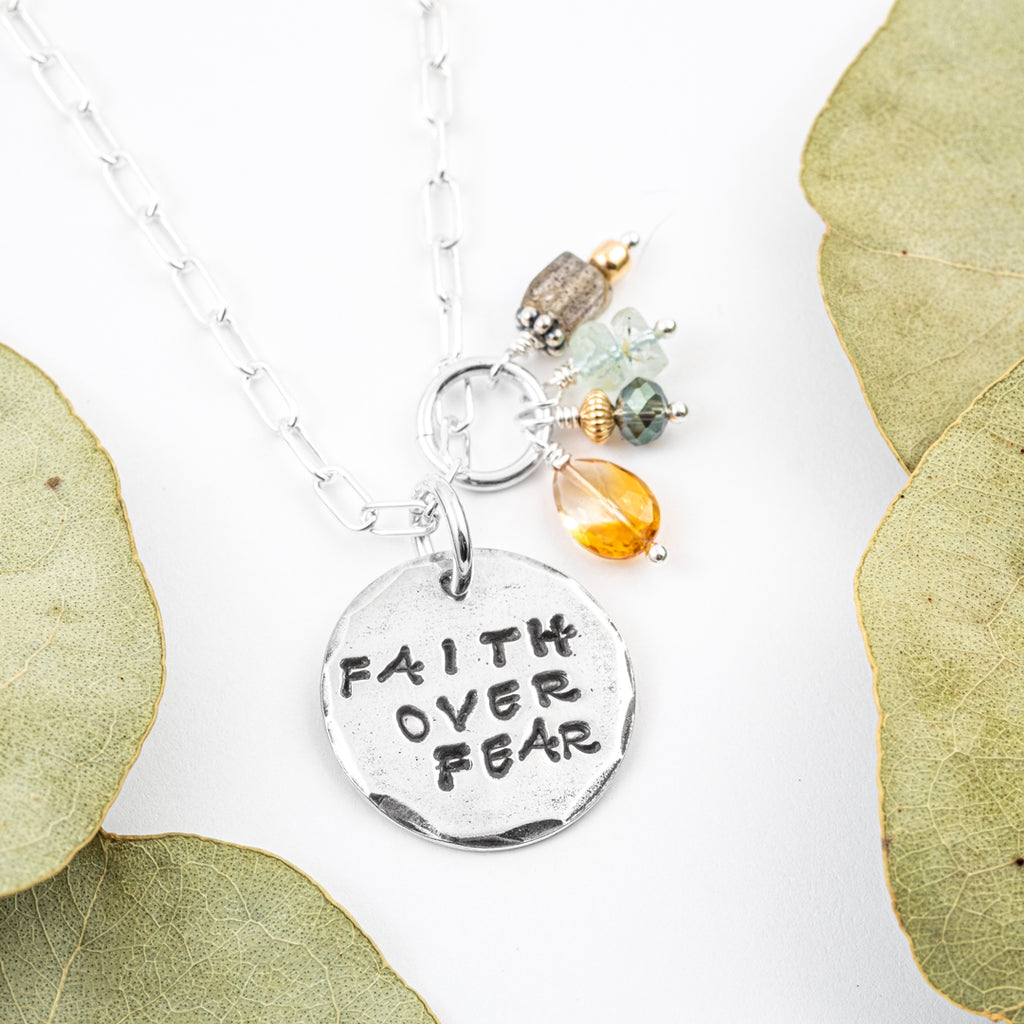 Faith Over Fear Necklace