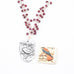 Garnet Birds of the Air Necklace