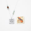 Crystal Faith Over Fear Necklace