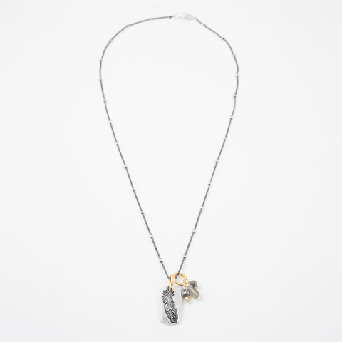 Petite Feather Necklace