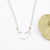 Large Open Heart Necklace