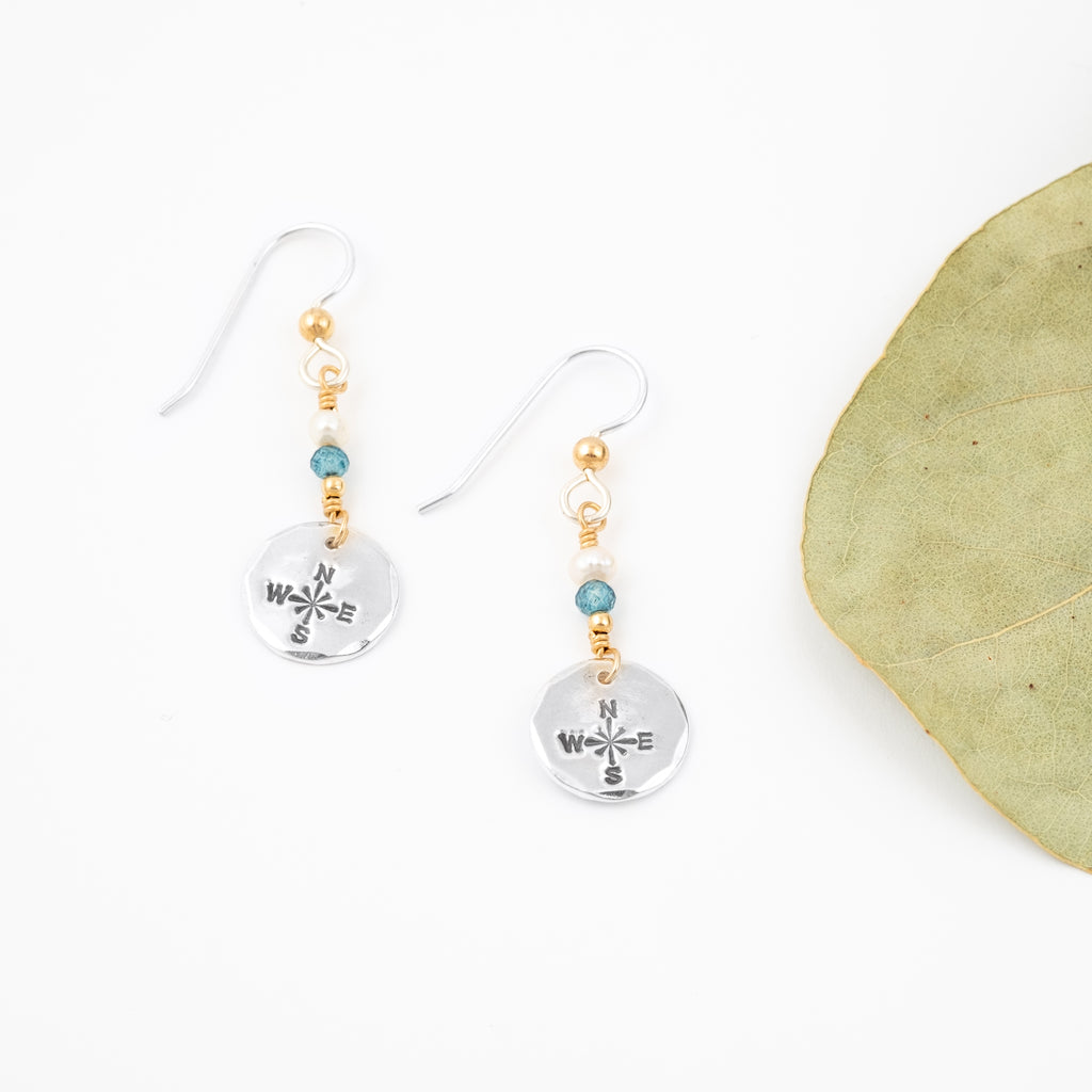 Compass Earrings