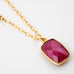 Ruby Necklace