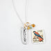 Feather Cluster Necklace