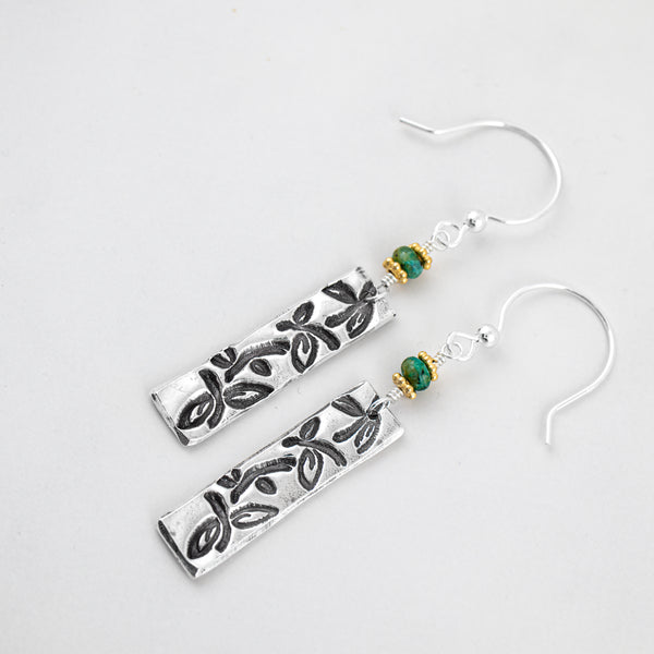 Long Vine Earrings