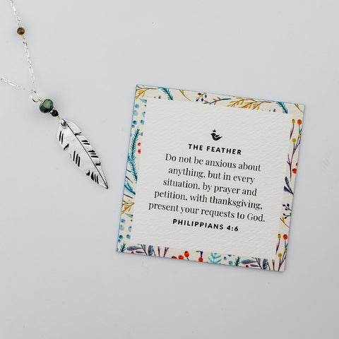 Petite Feather Necklace