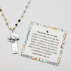Birds of the Air Cross Necklace