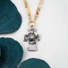 Opal Grace Cross Necklace - Holly Lane