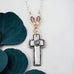 Bloom Cross Necklace