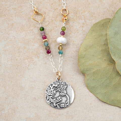 Hummingbird Necklace - Holly Lane