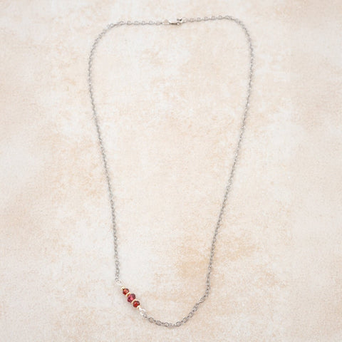 Limited Edition Garnet Chain - Holly Lane
