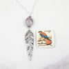 Feather Necklace - Holly Lane