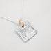 Square Faith Over Fear Necklace - Holly Lane