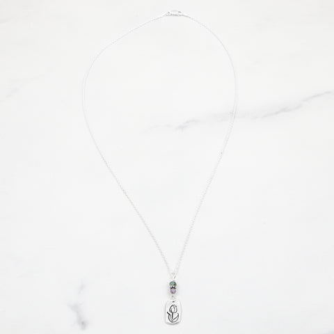 Petite You Are Enough Necklace - Holly Lane