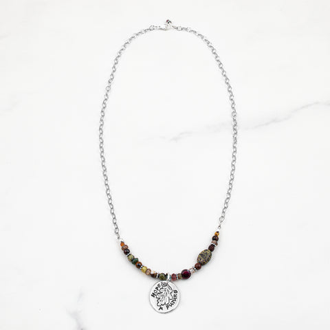 Acorn and Oak Necklace