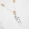 Simple Feather Necklace - Holly Lane