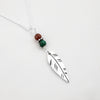 Petite Feather Necklace - Holly Lane