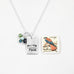Faith Over Fear Blue Cluster Necklace - Holly Lane