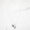 Faith Over Fear Blue Cluster Necklace - Holly Lane