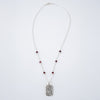 Garnet Heart Necklace