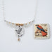 Hummingbird Moonstone Necklace