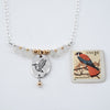 Hummingbird Moonstone Necklace