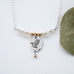 Hummingbird Moonstone Necklace