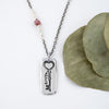 Tourmaline Key Necklace