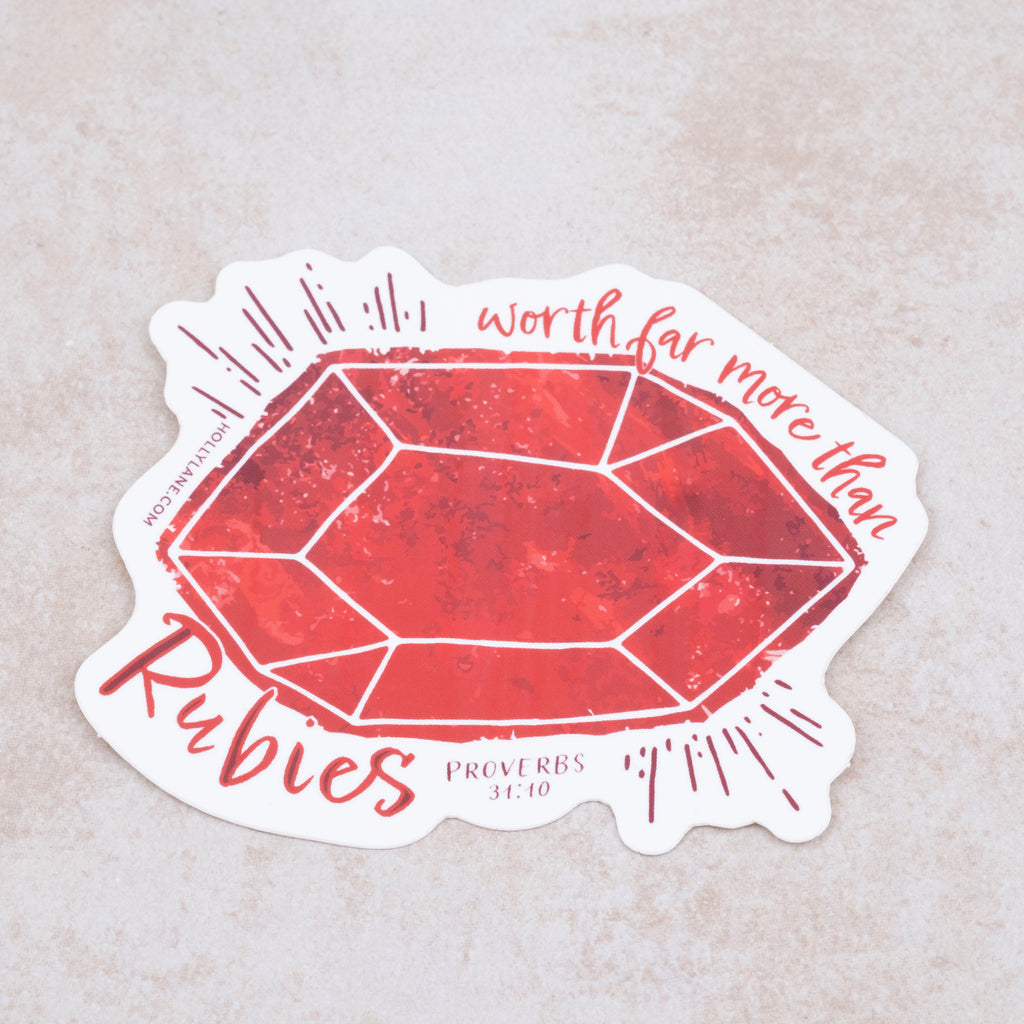 Rubies Sticker