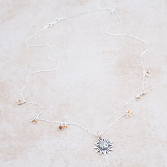 Sunflower Necklace - Holly Lane