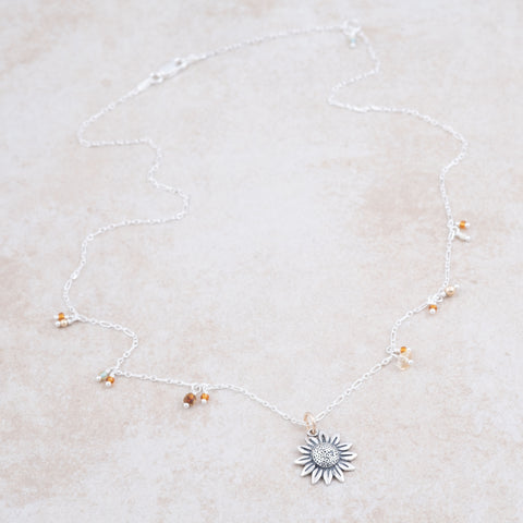 Sunflower Necklace - Holly Lane