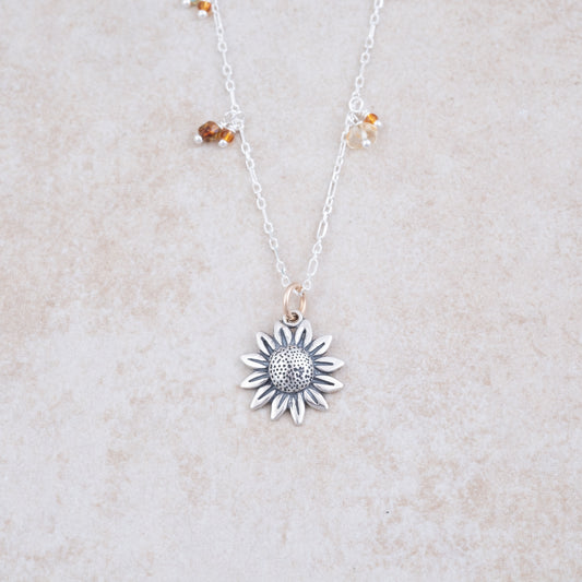 Sunflower Necklace - Holly Lane