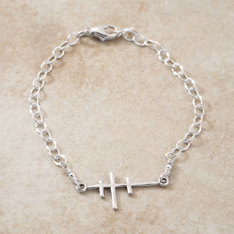 Three Crosses Bracelet - Holly Lane