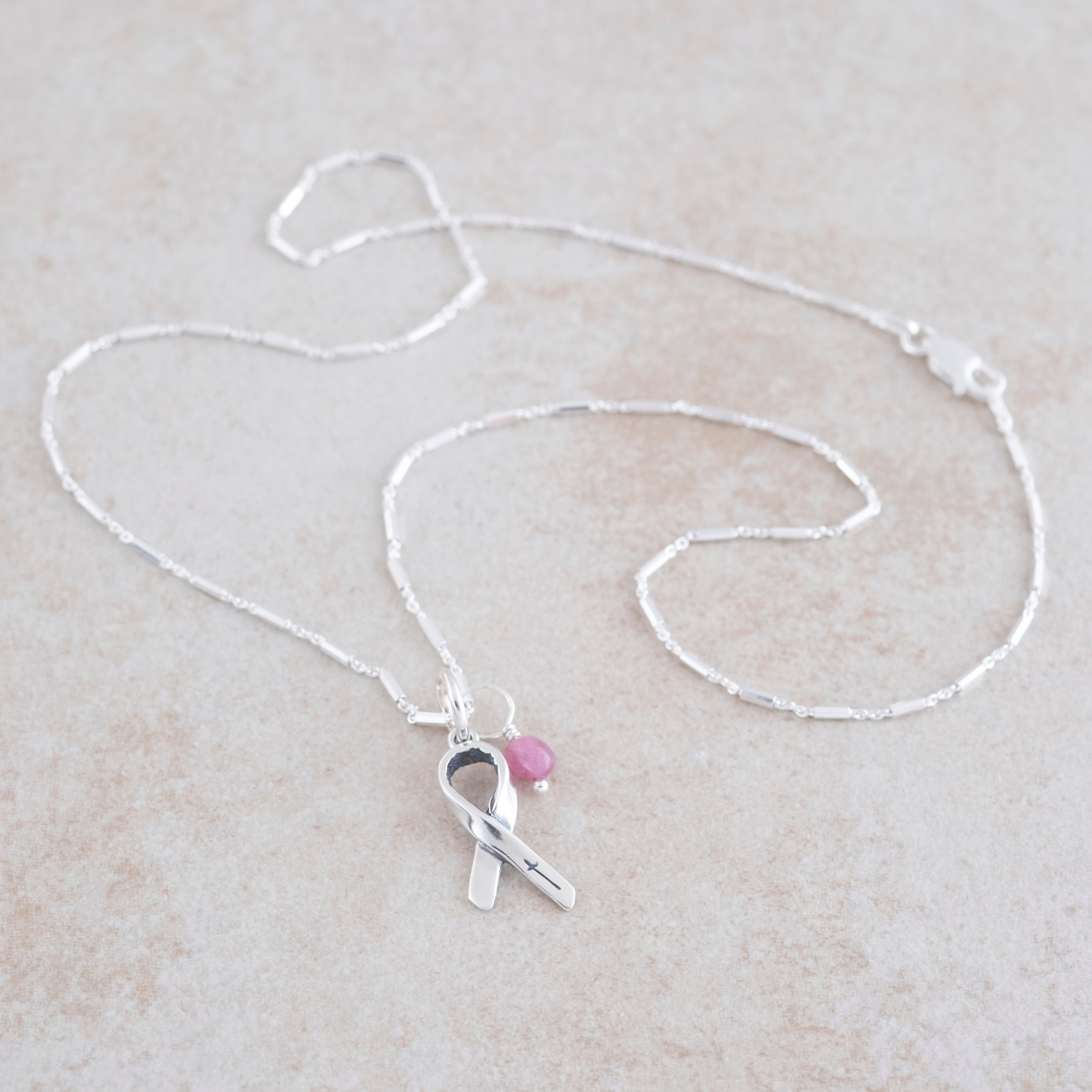 Awareness Ribbon Necklace– Holly Lane