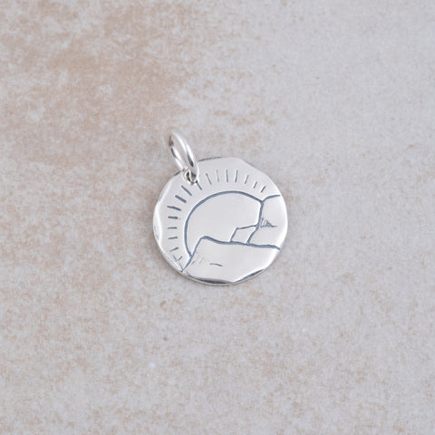 Eyes to the Hills Pendant - Holly Lane