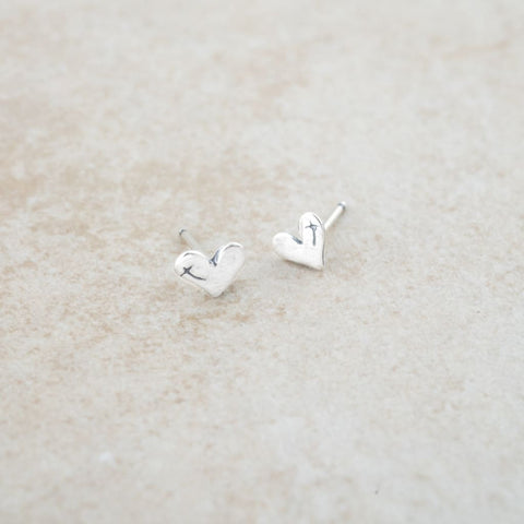 Heart for God Studs - Holly Lane