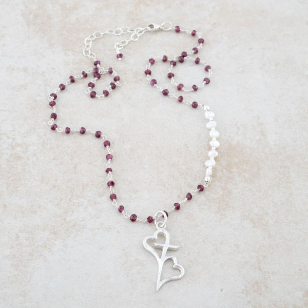 Holly Lane Christian Jewelry - Hearts Connected Necklace