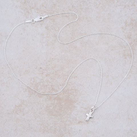 Little Cross Necklace - Holly Lane