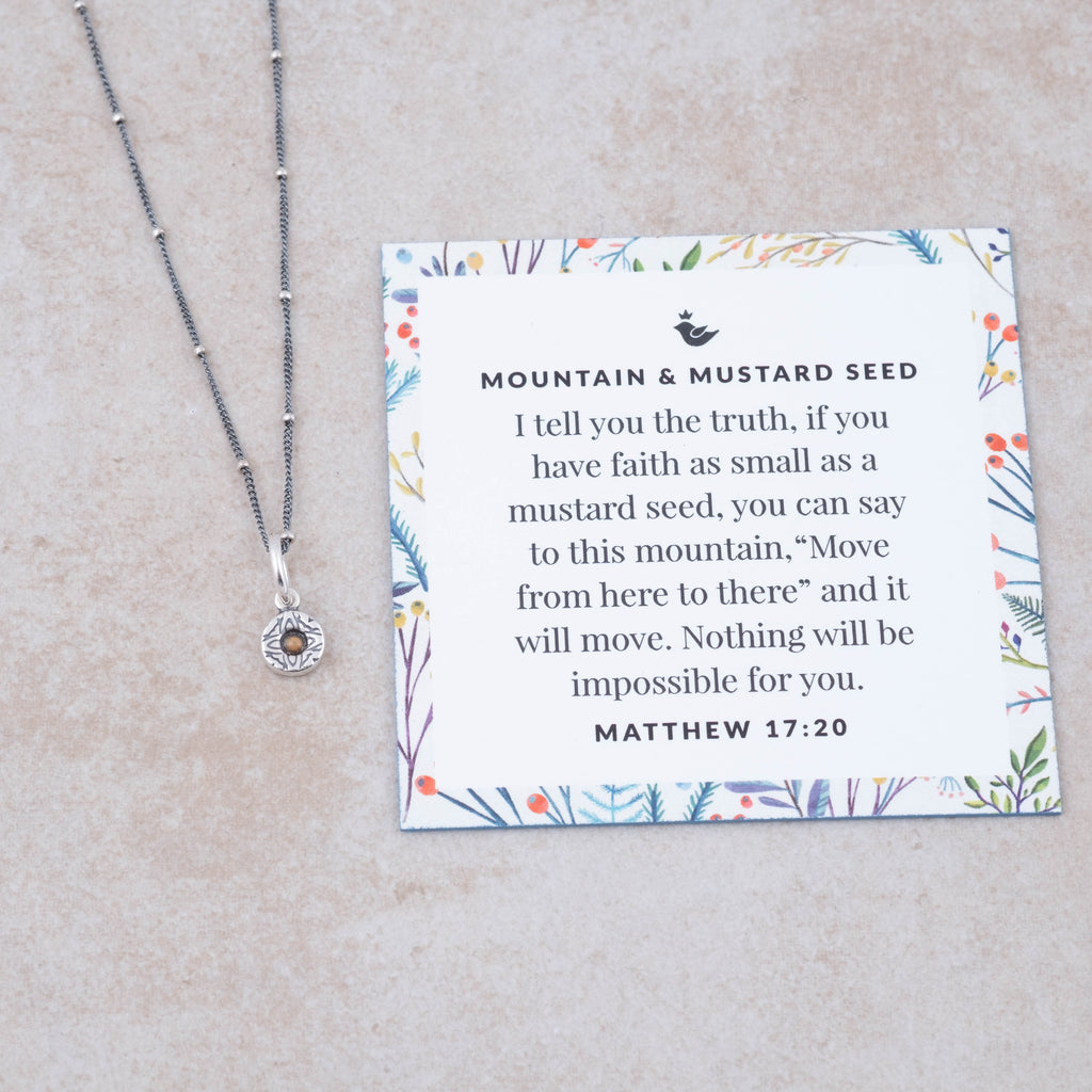 Mustard Seed Necklace Holly Lane - Main Image