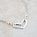 Holly Lane Christian Jewelry - Open Heart Necklace