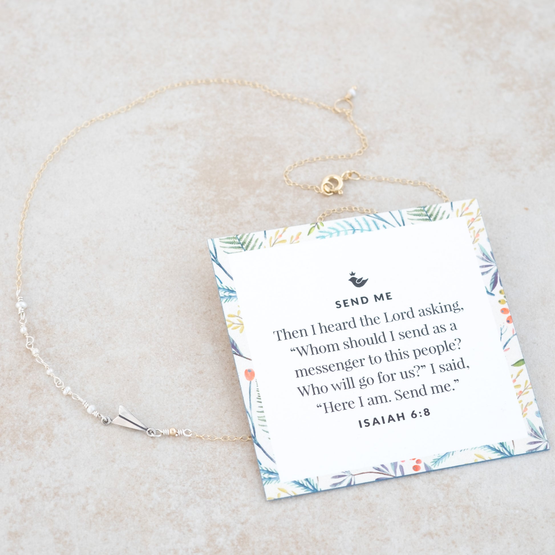 Holly Lane Christian Jewelry - Send Me Necklace