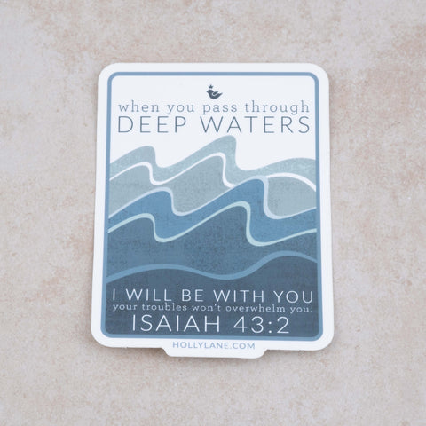 Deep Waters Sticker