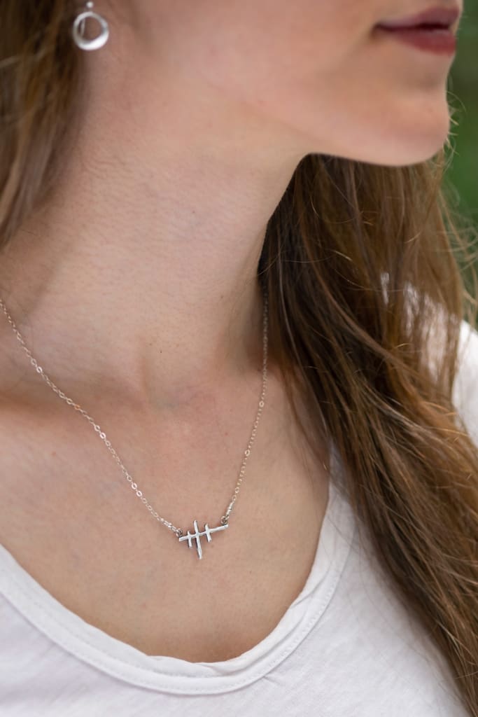 Sterling Silver Three-Bar Cross Pendant – The Russian Store
