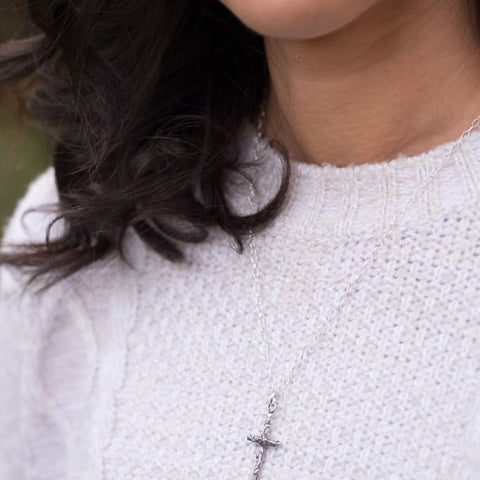 Holly Lane Christian Jewelry - Vine Cross Pendant