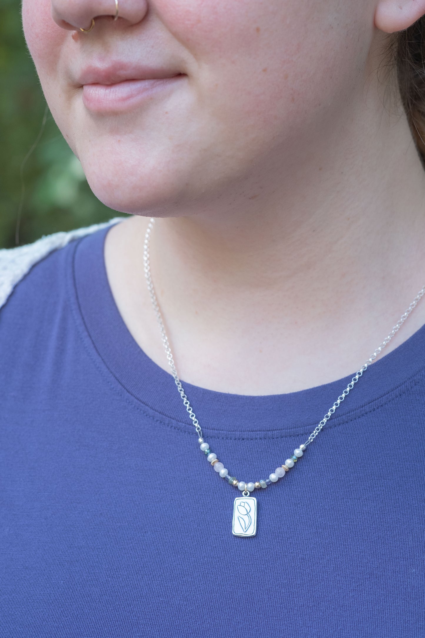 You Are Enough Necklace - Holly Lane