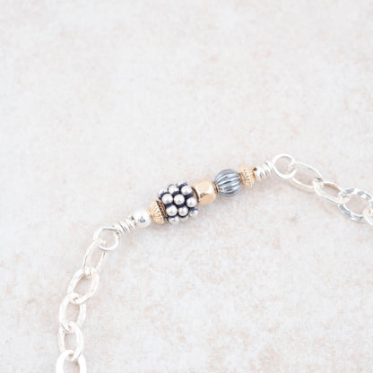 Tiny Cross Bracelet - Holly Lane